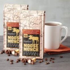 Moose Munch Coffee By Harry & David, Milk Chocolate Peanut Butter, 100 Single Serve Cups 5 Moose Munch Coffee By Harry & David, Milk Chocolate Peanut Butter, 100 Single Serve Cups -Drinks Store moosemunchpeanutbutter 1