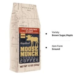 Harry & David Moose Munch Maple Brown Sugar Ground Gourmet Coffee 3 Bags (12 Oz Each) -Drinks Store new project 2 1