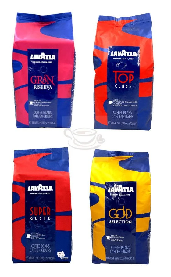 Brand Test Package Lavazza Top Coffeebeans 3 Brand Test Package Lavazza Top Coffeebeans