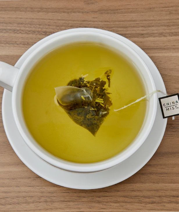 China Mist Sencha With Matcha Green Tea Sachets, 15 Count Box - Biodegradable And Individually Wrapped 4 China Mist Sencha With Matcha Green Tea Sachets, 15 Count Box - Biodegradable And Individually Wrapped - Image 2