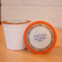Toasted Almond Coffee, 35 Single Serve Cups -Drinks Store toastedalmond